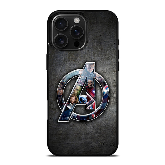 Marvel Avengers Icon Logo iPhone 16 Pro Max Case