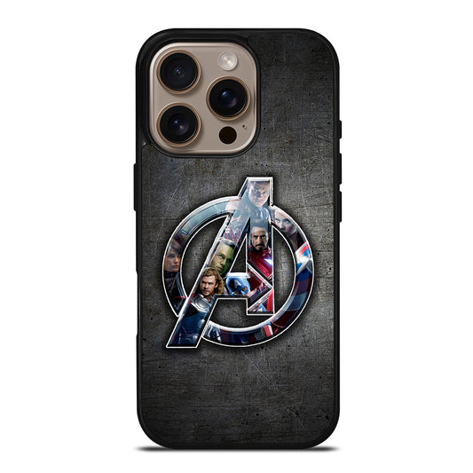 Marvel Avengers Icon Logo iPhone 16 Pro Case