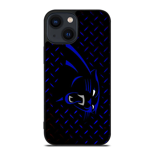 Metal Caroline Panthers iPhone 14 Plus Case