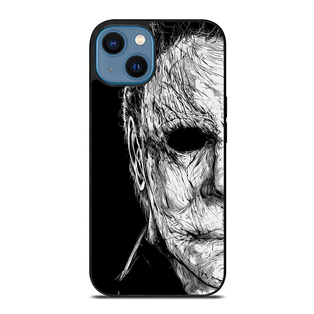 Michael Myers Halloween Half iPhone 14 Case