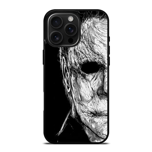 Michael Myers Halloween Half iPhone 16 Pro Max Case