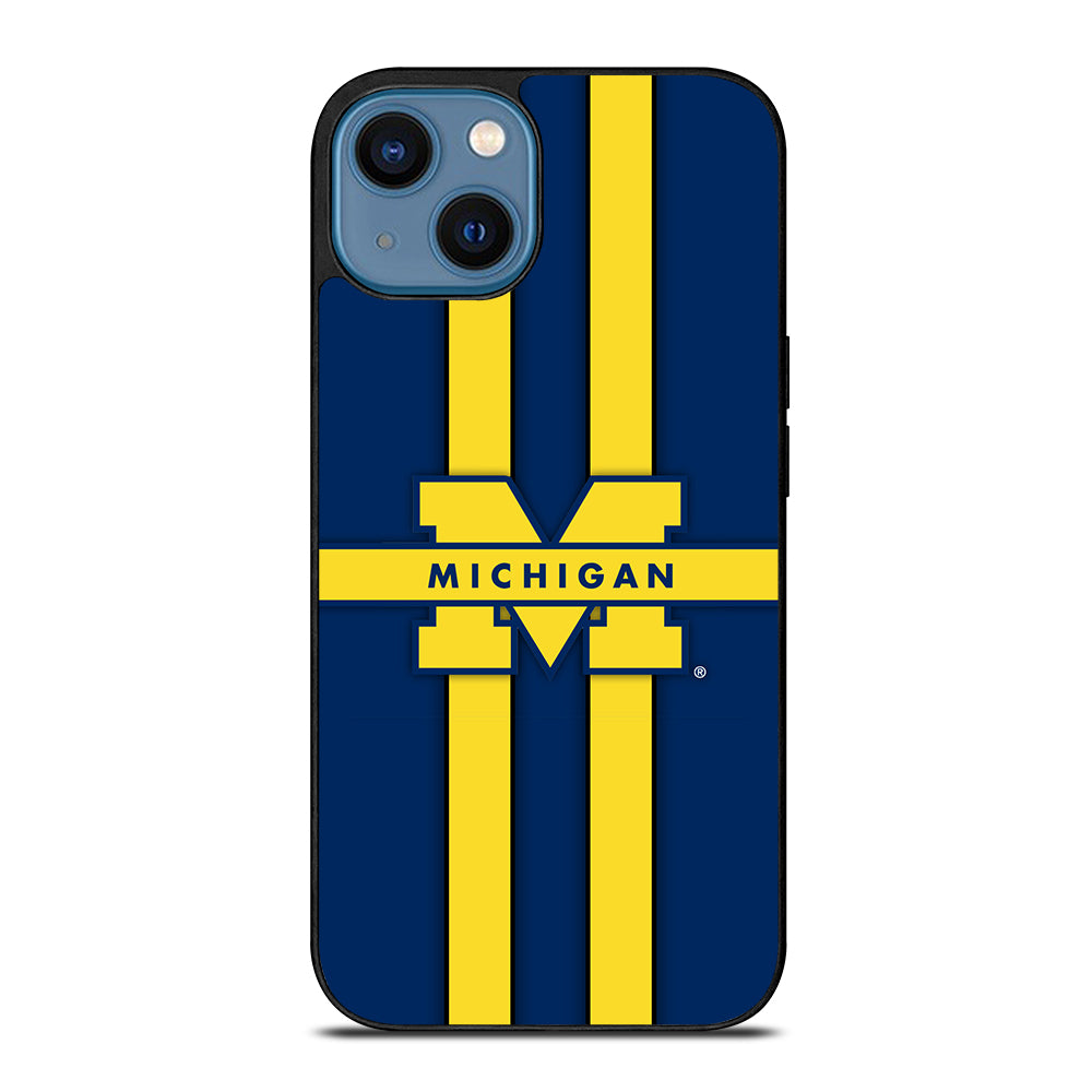 Michigan Wolverines Logo iPhone 14 Case