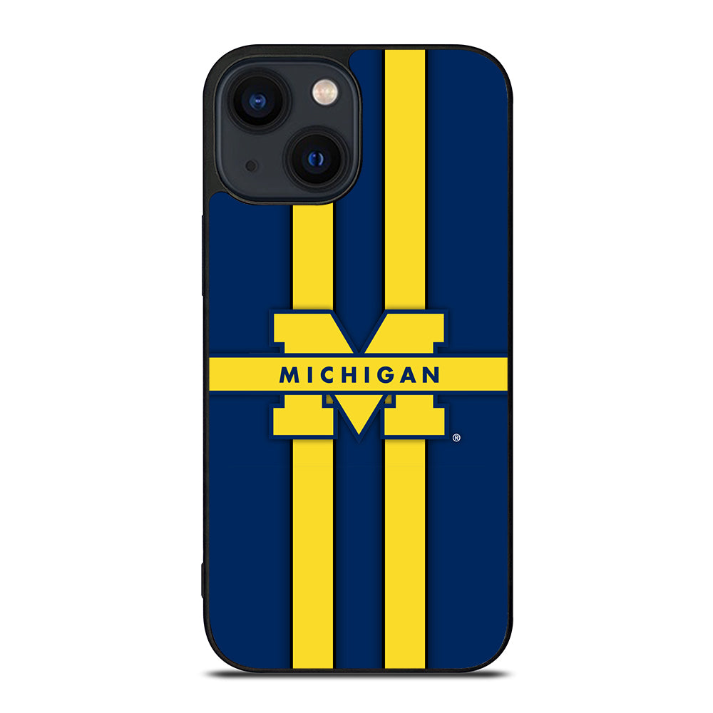 Michigan Wolverines Logo iPhone 14 Plus Case