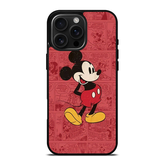 Mickey Cartoon iPhone 16 Pro Max Case