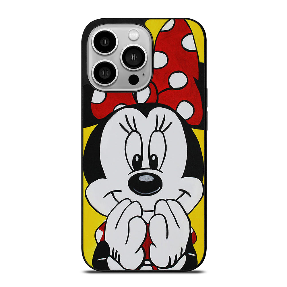 Minnie Mouse Cute Smile iPhone 14 Pro Case