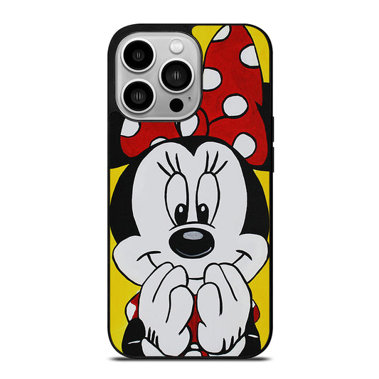 Minnie Mouse Cute Smile iPhone 14 Pro Case