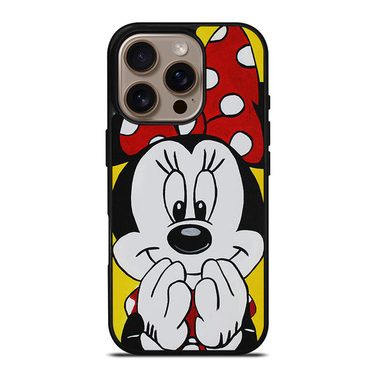 Minnie Mouse Cute Smile iPhone 16 Pro Case