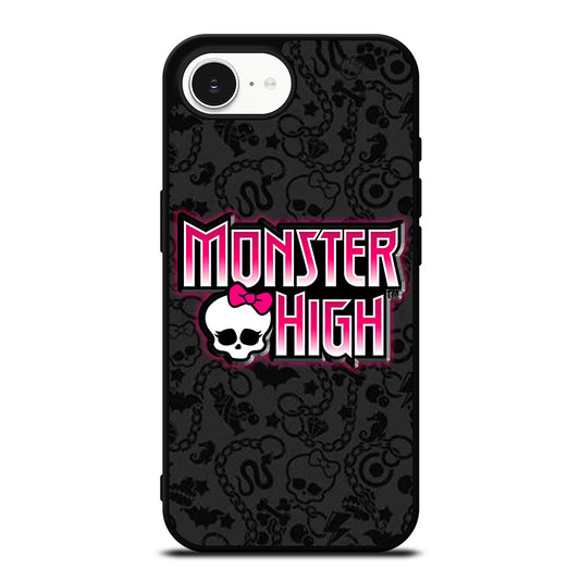 Monster High Best Wallpaper iPhone 16e case black TPU silicone rubber protective cover by Casedear