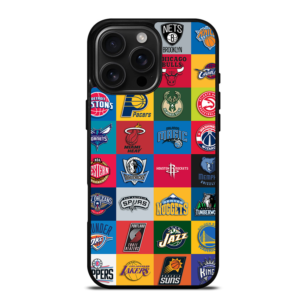 NBA Team Logo iPhone 16 Pro Max Case