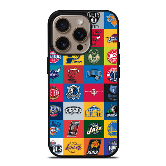 NBA Team Logo iPhone 16 Pro Case