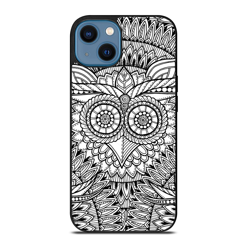 NEW AZTEC OWL MANDALA iPhone 14 Case