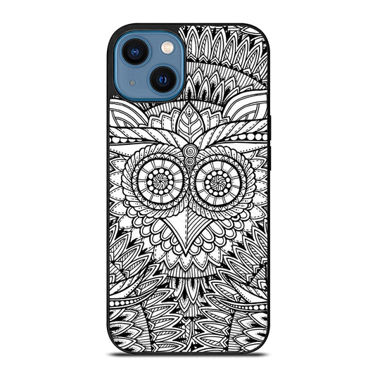 NEW AZTEC OWL MANDALA iPhone 14 Case