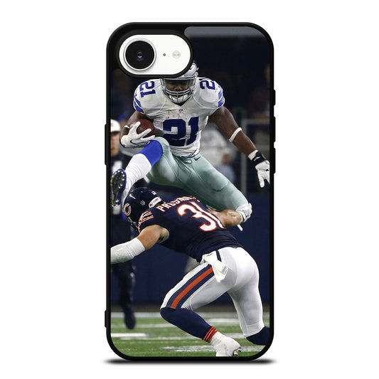 NEW EZEKIEL ELLIOTT iPhone 16e case black TPU silicone rubber protective cover by Casedear