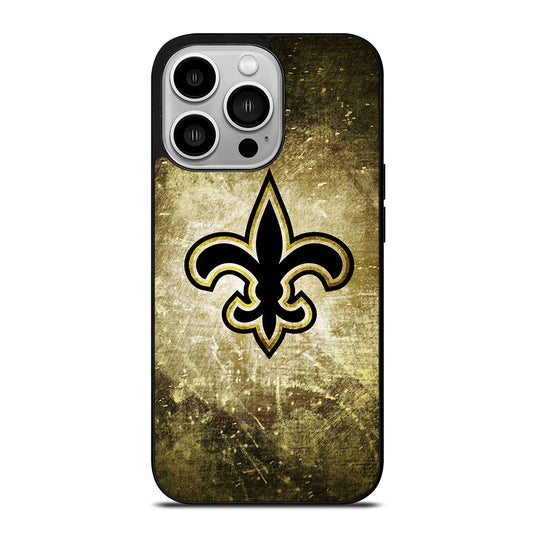 NEW ORLEANS SAINTS BACKGROUND iPhone 14 Pro Case