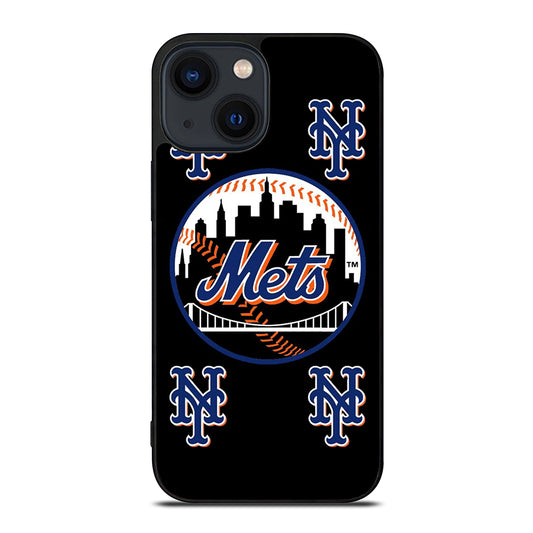 NEW YORK METS BATCH iPhone 14 Plus Case