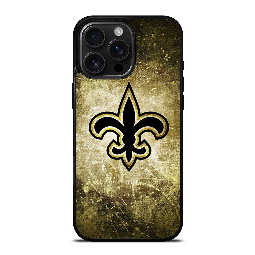 NEW ORLEANS SAINTS BACKGROUND iPhone 16 Pro Max Case