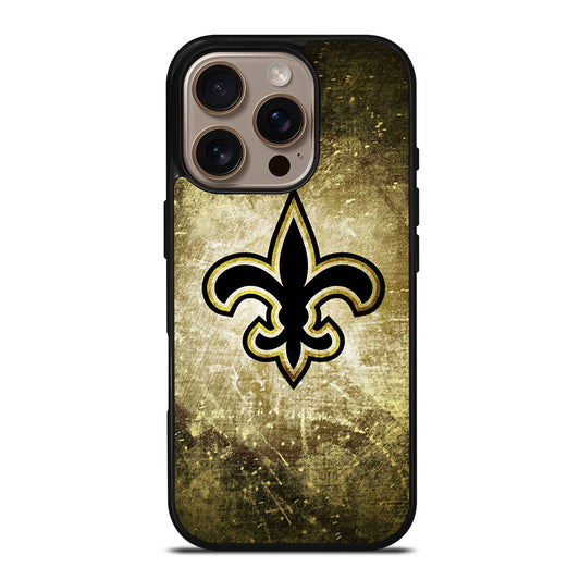 NEW ORLEANS SAINTS BACKGROUND iPhone 16 Pro Case