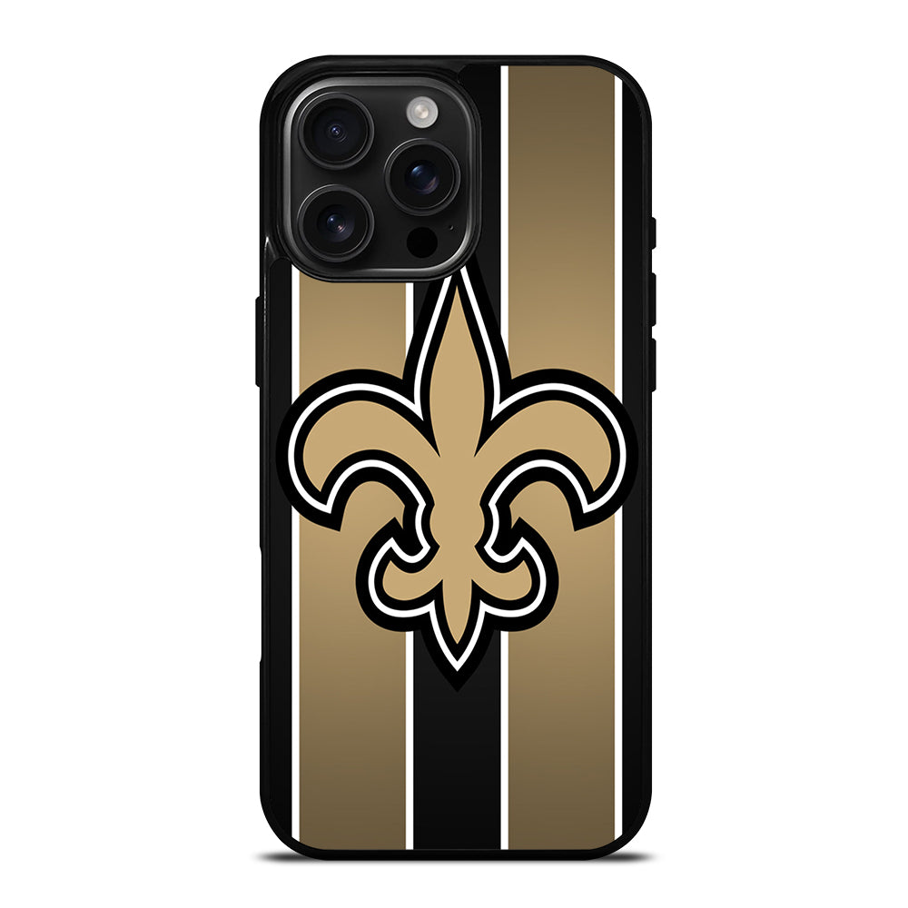 NEW ORLEANS SAINTS LOGO iPhone 16 Pro Max Case