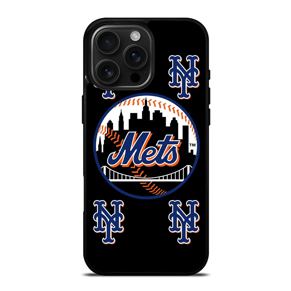 NEW YORK METS BATCH iPhone 16 Pro Max Case