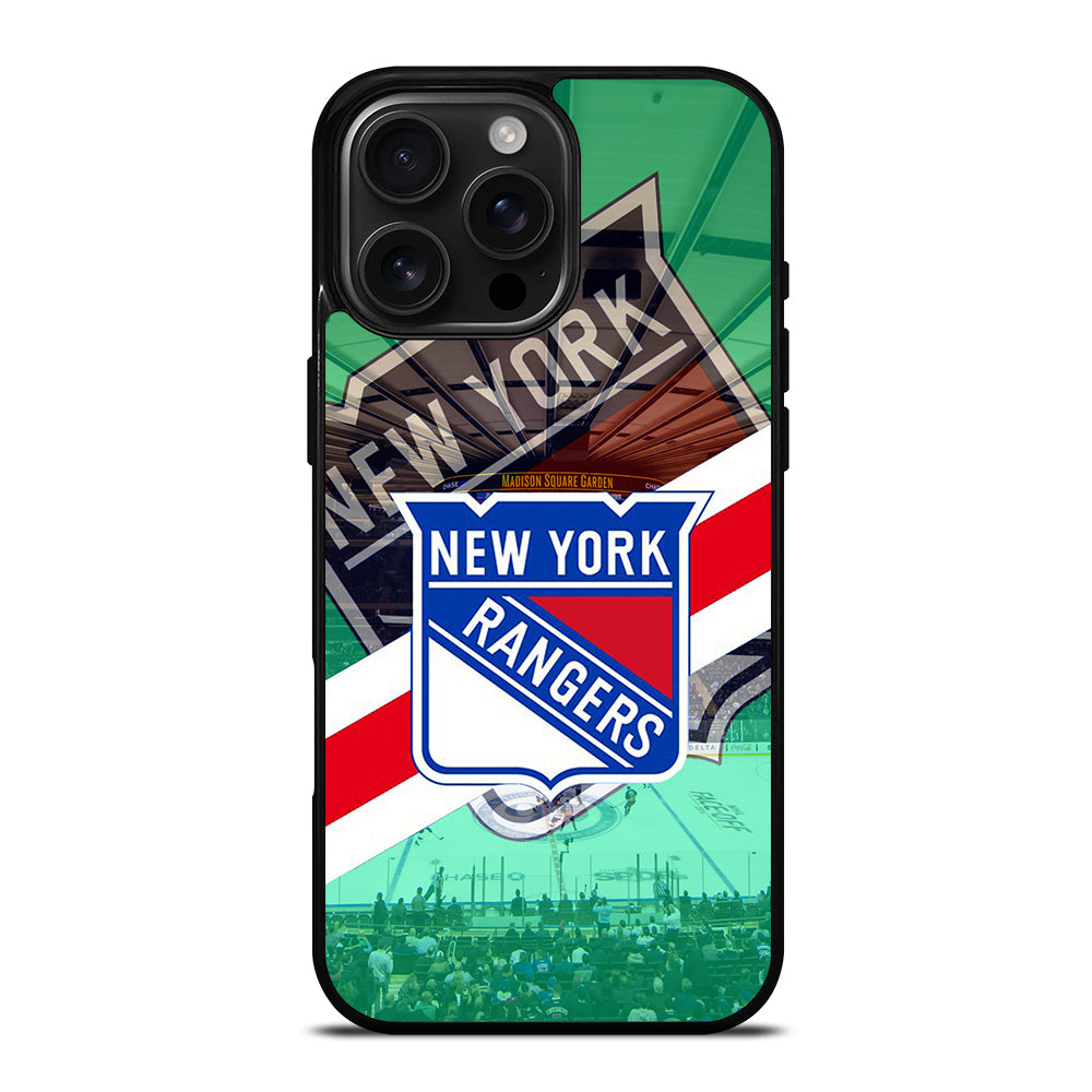 NEW YORK RANGERS STD iPhone 16 Pro Max Case