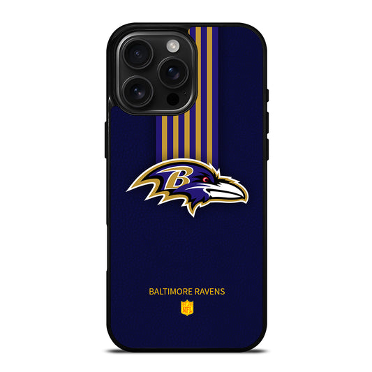 NFL Baltimore Ravens Logo iPhone 16 Pro Max Case