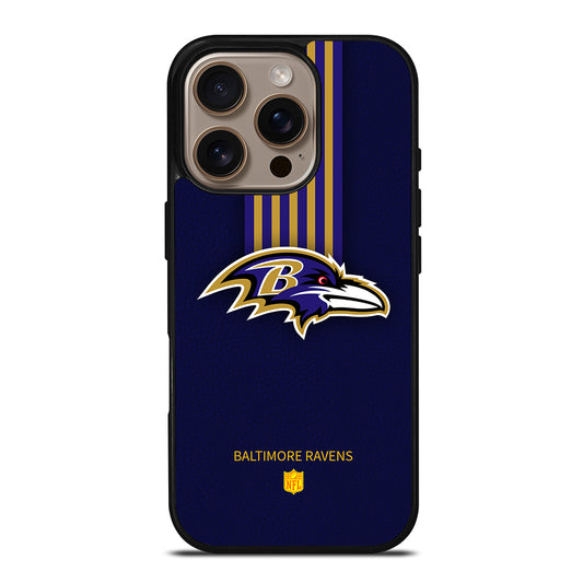 NFL Baltimore Ravens Logo iPhone 16 Pro Case