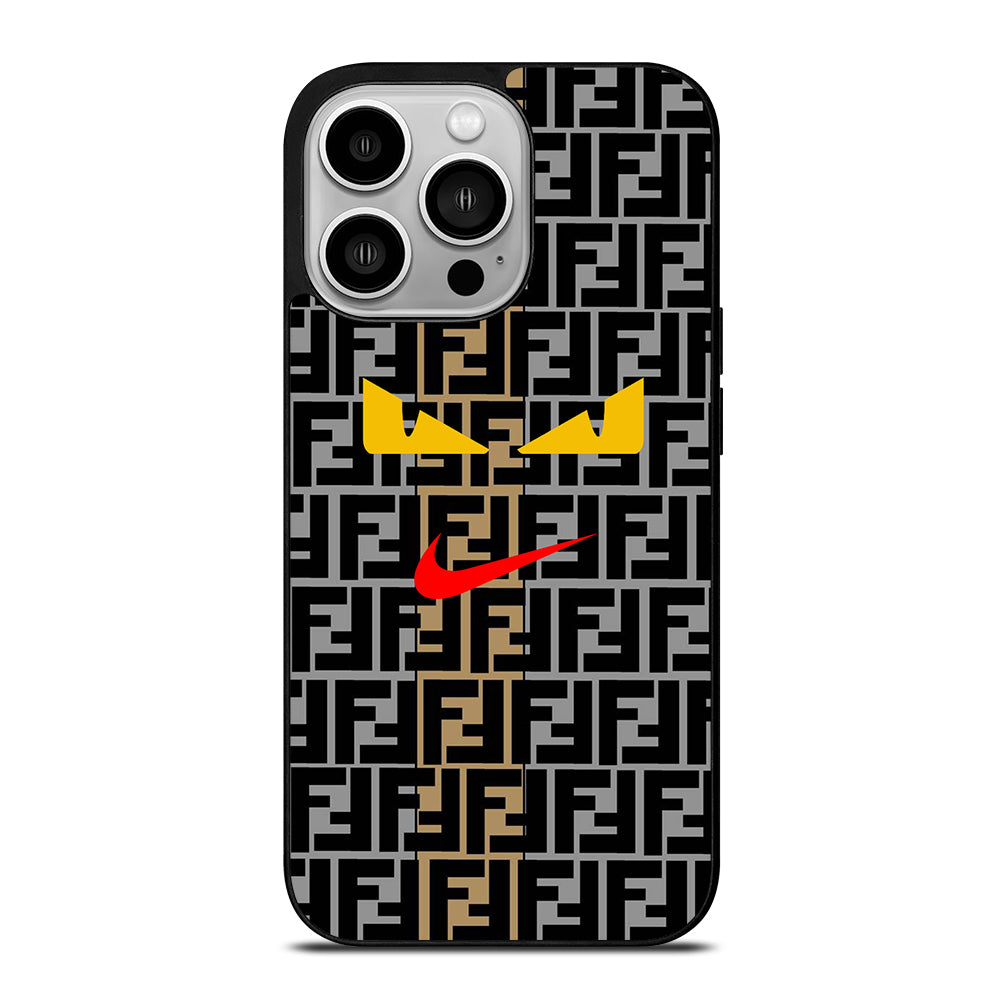 NIKE FENDI ROMA EYES iPhone 14 Pro Case
