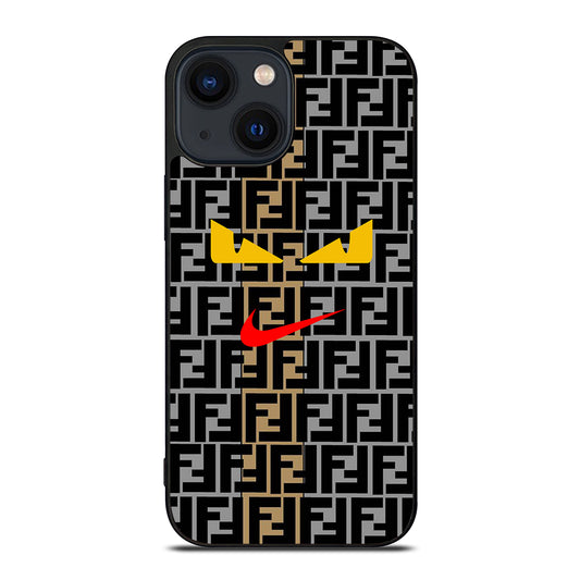 NIKE FENDI ROMA EYES iPhone 14 Plus Case