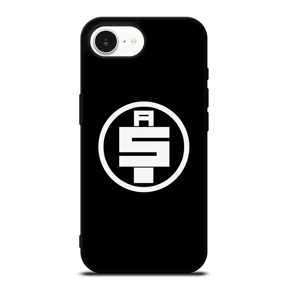 NIPSEY HUSSLE LOGO iPhone 16e case black TPU silicone rubber protective cover by Casedear