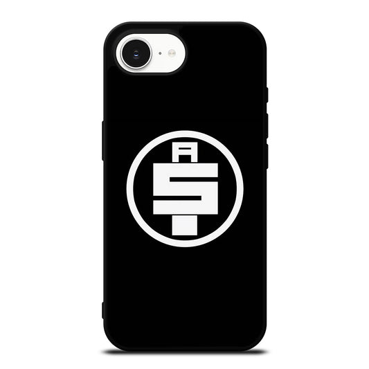 NIPSEY HUSSLE LOGO iPhone 16e case black TPU silicone rubber protective cover by Casedear