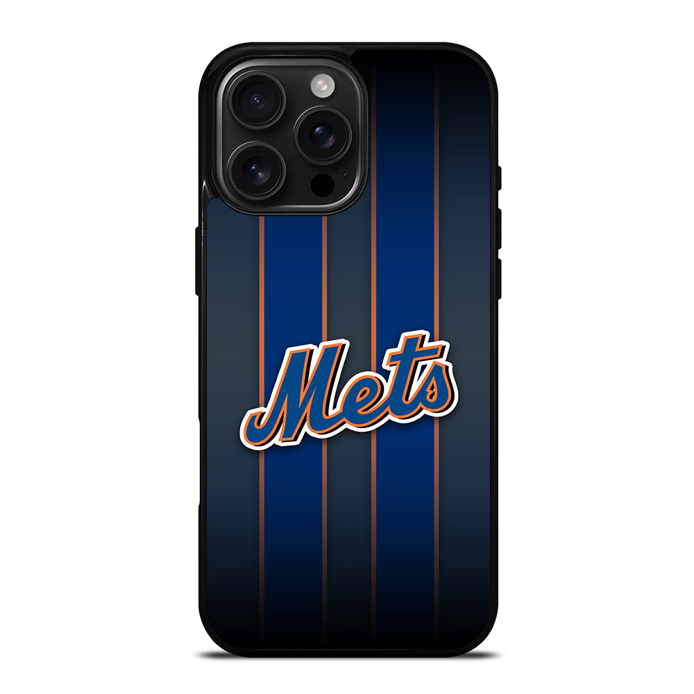 New York Mets Baseball Color iPhone 16 Pro Max Case
