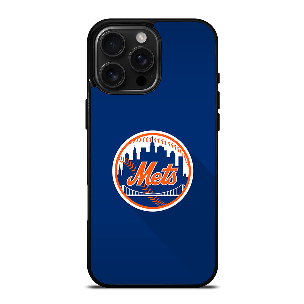 New York Mets Baseball Logo iPhone 16 Pro Max Case