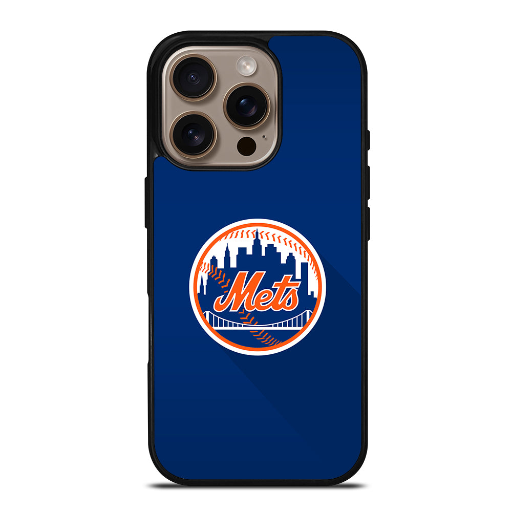 New York Mets Baseball Logo iPhone 16 Pro Case