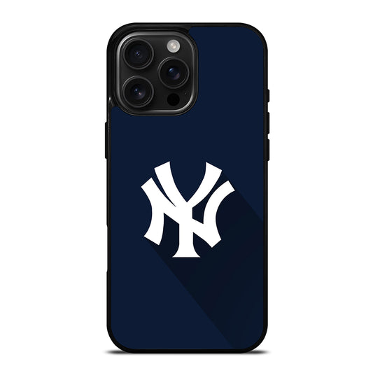 New York Yankees Baseball Emblem iPhone 16 Pro Max Case