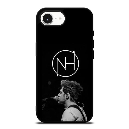 Niall Horan Action iPhone 16e case black TPU silicone rubber protective cover by Casedear