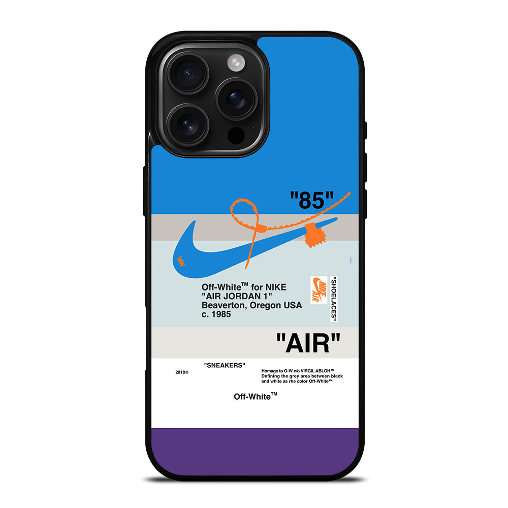 Nike Off White Air Jordan iPhone 16 Pro Max Case