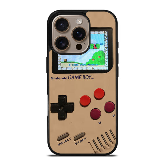 Nintendo Game Boy Mario iPhone 16 Pro Case