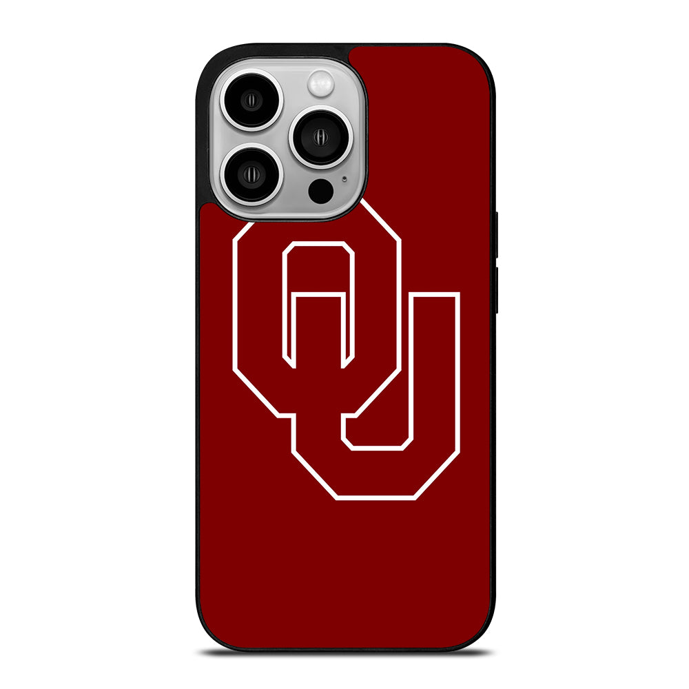 OKLAHOMA SOONER LOGO iPhone 14 Pro Case