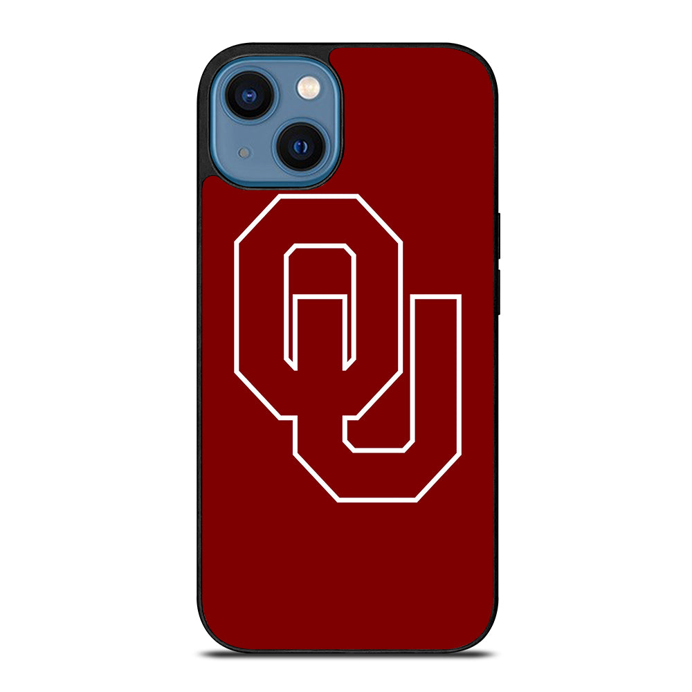 OKLAHOMA SOONER LOGO iPhone 14 Case