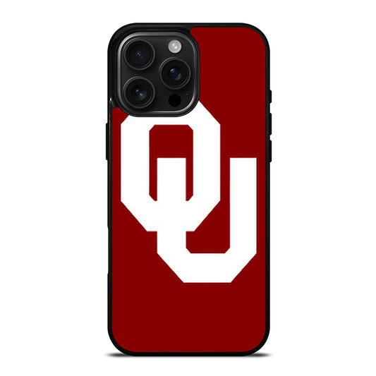 OKLAHOMA SOONER iPhone 16 Pro Max Case