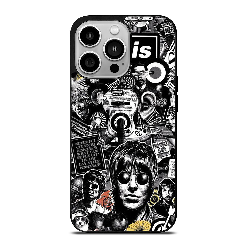 Oasis Collage iPhone 14 Pro Case