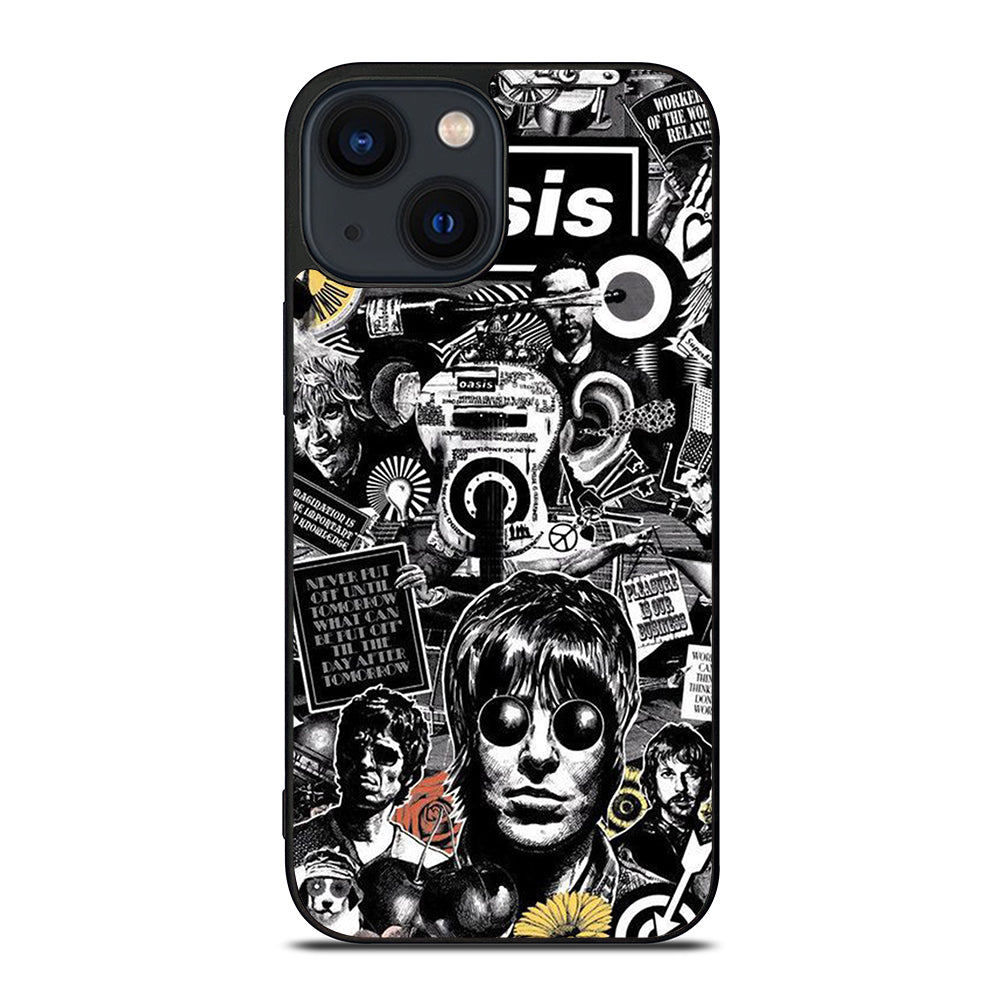 Oasis Collage iPhone 14 Plus Case