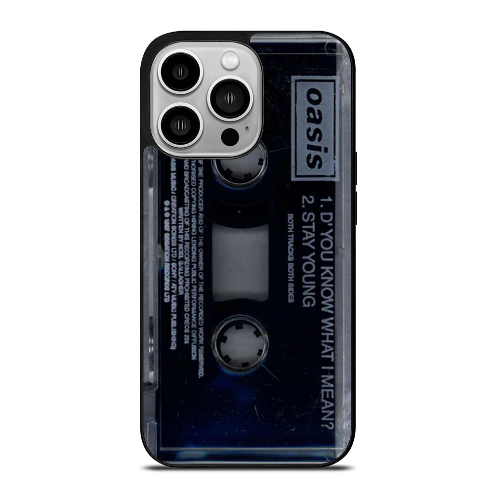 Oasis Stay Young Cassette iPhone 14 Pro Case