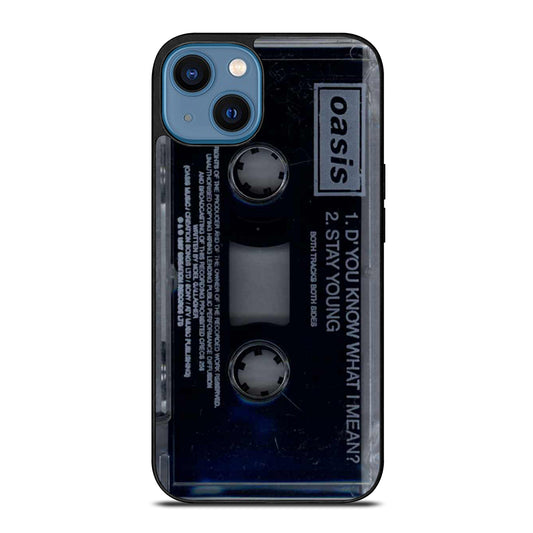 Oasis Stay Young Cassette iPhone 14 Case