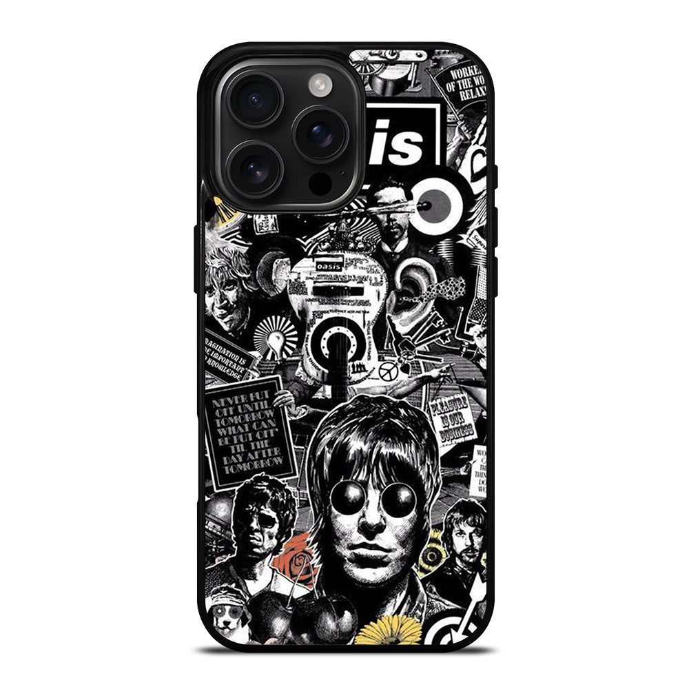 Oasis Collage iPhone 16 Pro Max Case