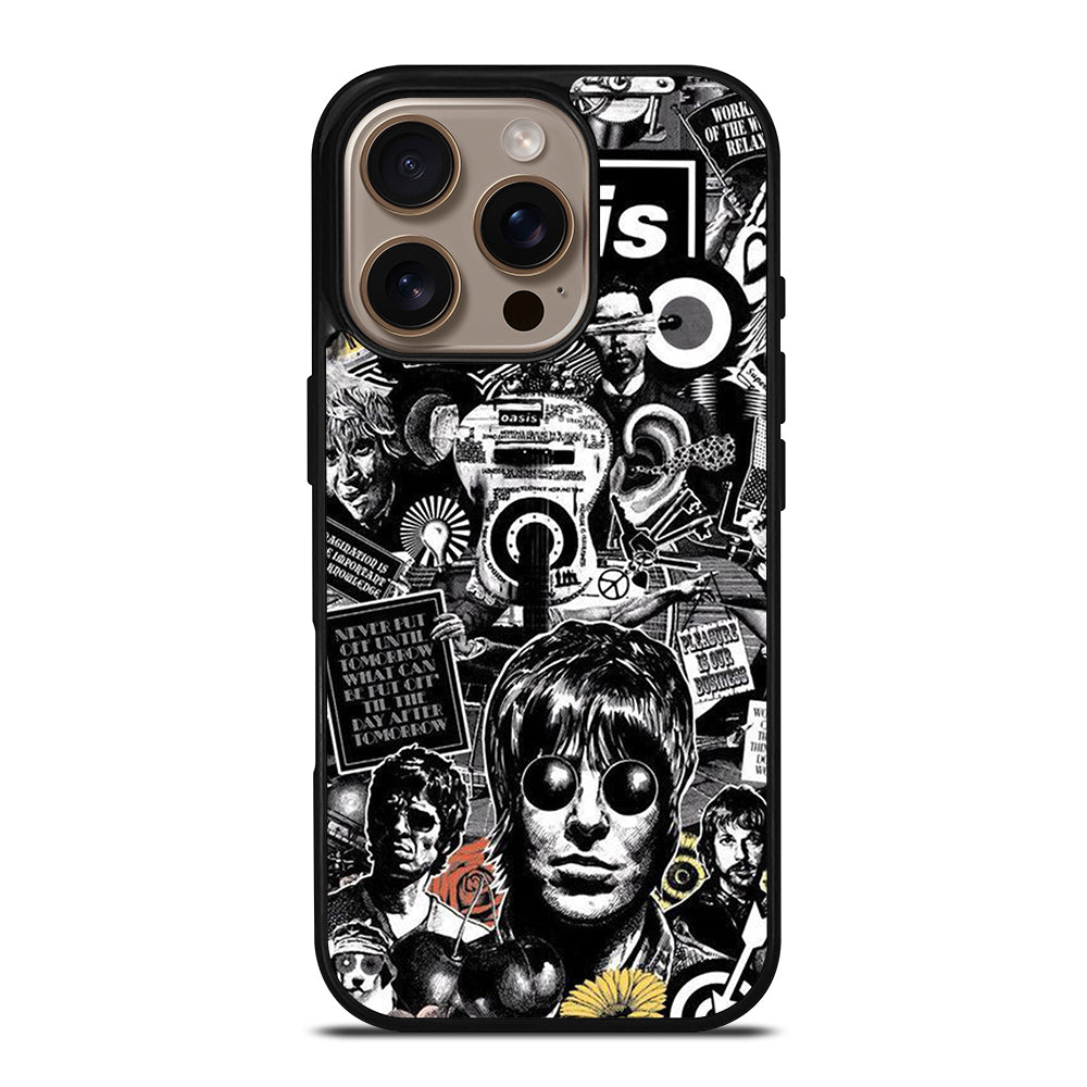 Oasis Collage iPhone 16 Pro Case