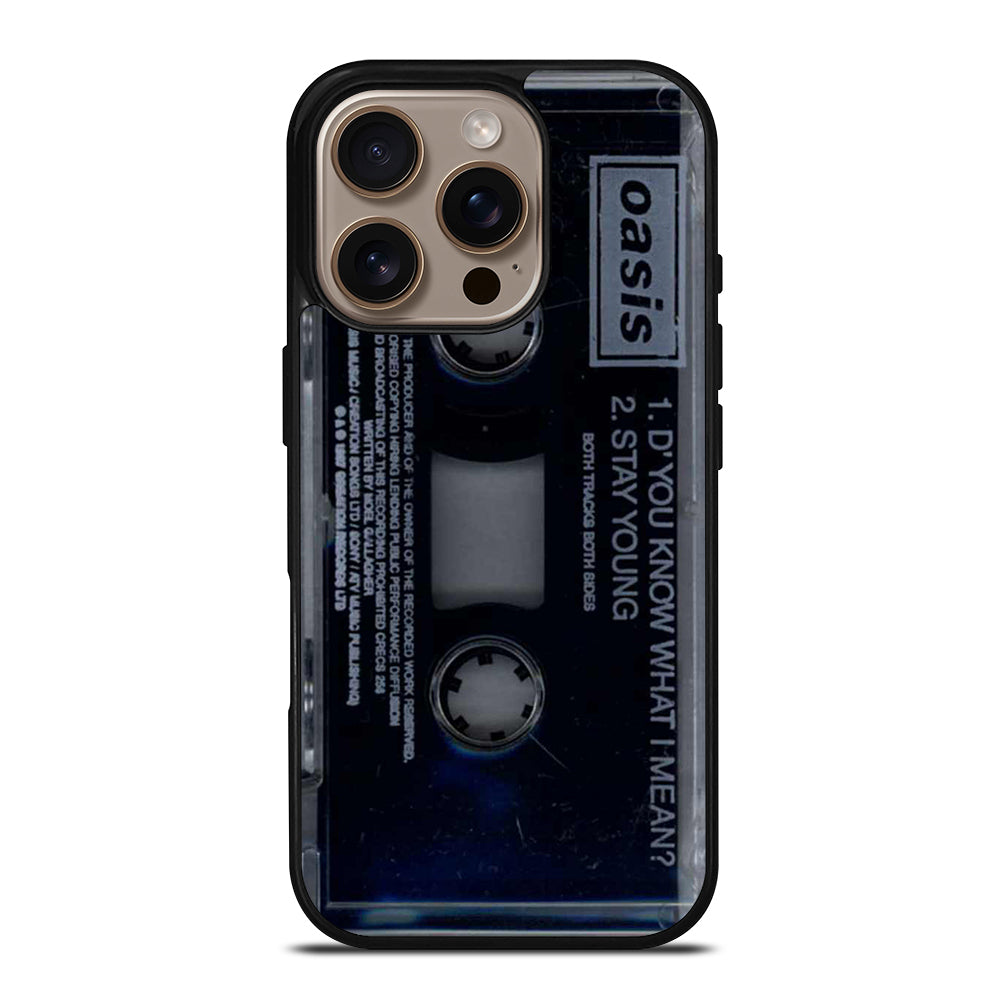 Oasis Stay Young Cassette iPhone 16 Pro Case