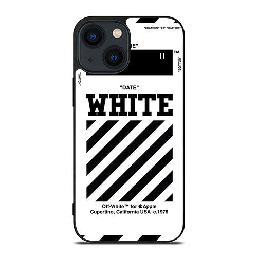 Off White Straight iPhone 14 Plus Case