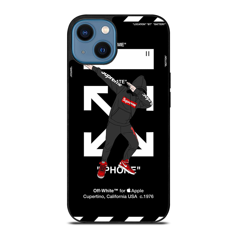 Off White Supreme Apple iPhone 14 Case