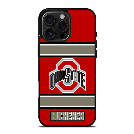 Ohio State Buckeyes iPhone 16 Pro Max Case